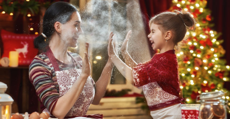 Cooking Christmas Cookies with the Kids